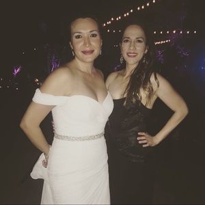 Nicole Miller Black Strapless Gown